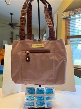 Samantha Brown Insulated Tote with Freezer Pack